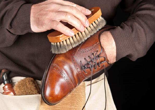 مشاوره فروش واکس کفش عسلی چرمی مردانه